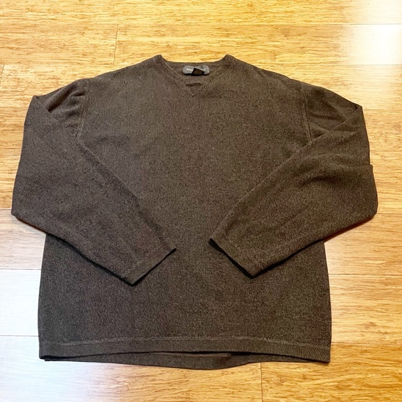 Banana Republic Other - Banana Republic 100% cotton crew neck Brown pullover Sweater. Size Men's XL
